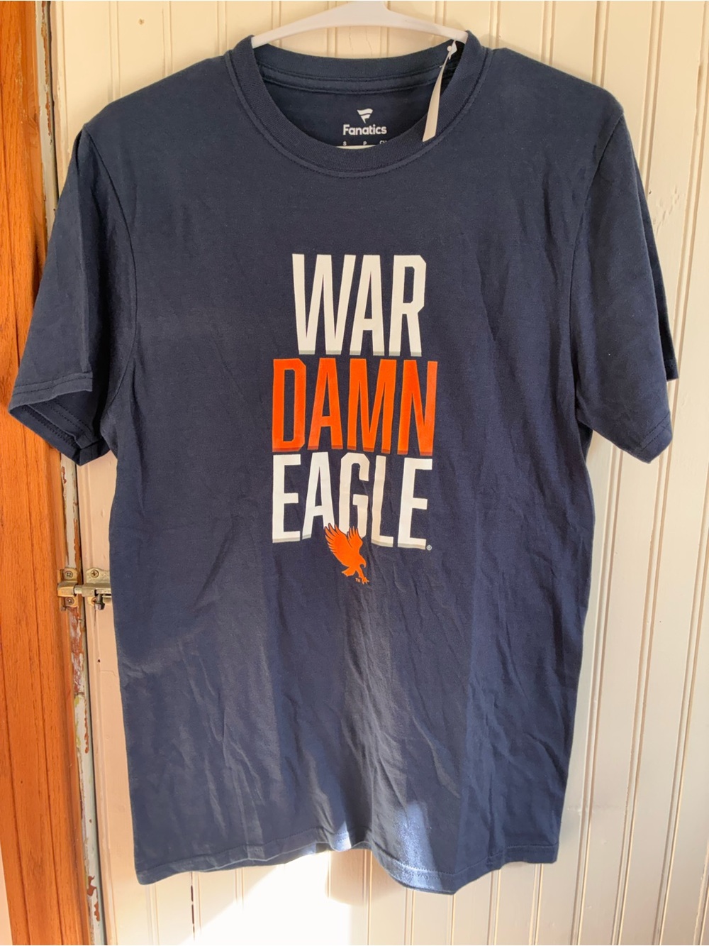 Fanatics Navy Short-Sleeve 'War Damn Eagle' Graphic Tee